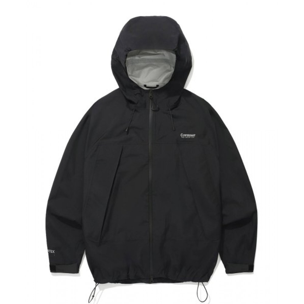 COVERNAT パーテックステックウィンドブレーカーブラック
