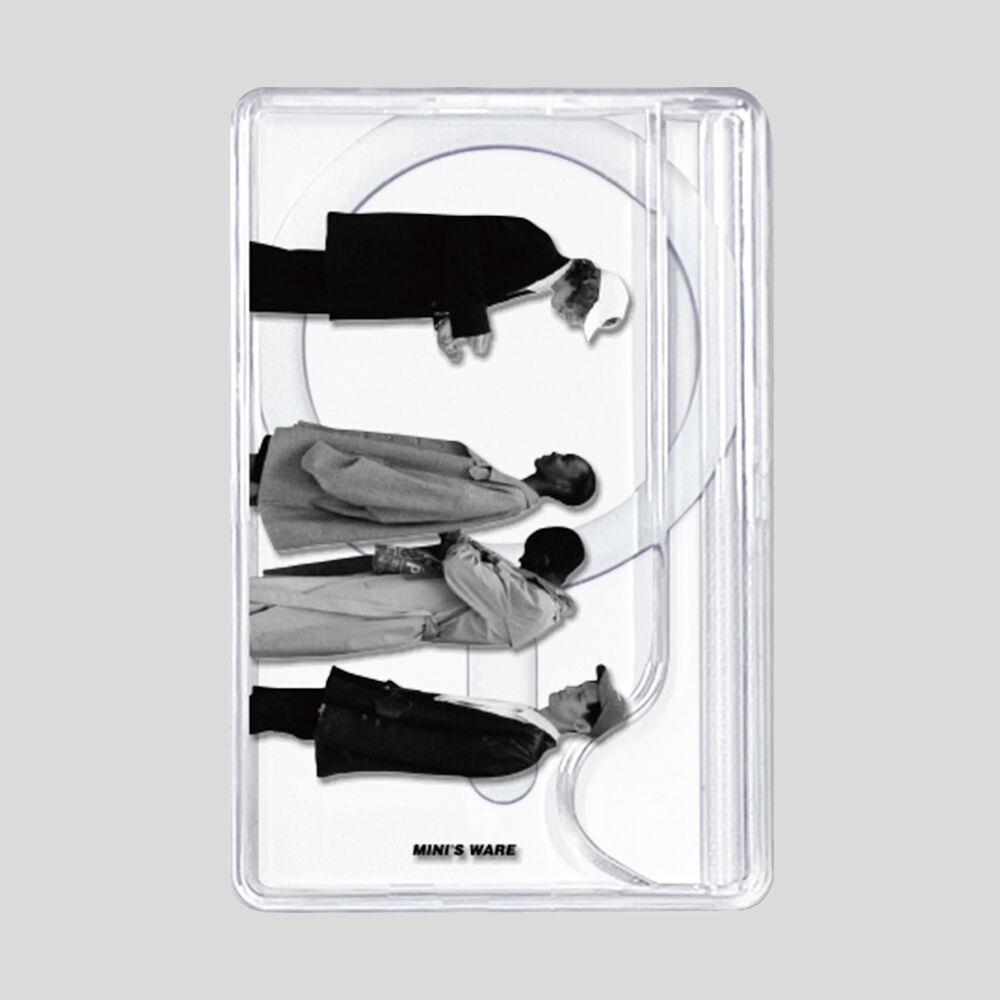 mini s ware PEOPLE MAGSAFE CLEAR CARD WALLET_WAITING