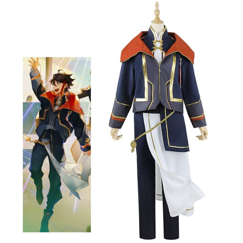 YouTuber VTuber 三枝明那 バーチャル さえぐさ あきな コスプレ 衣装 変装 仮装 コスチューム ウィッグ付き ホビー イベント ハロウィン ク 学院服