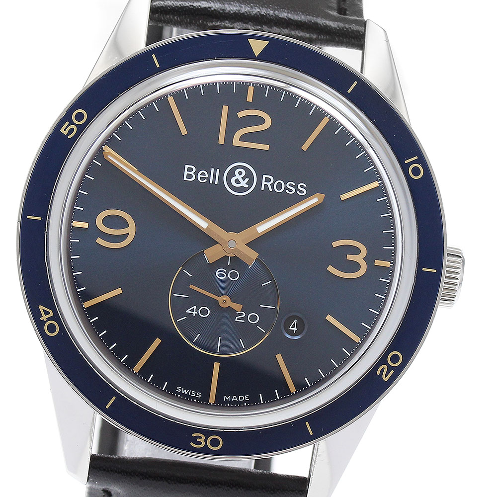 ベル＆ロス Bell＆Ross BR123-95-SP ヴィンテージ デイト スモールセコンド 自動巻き メンズ _889423【中古】