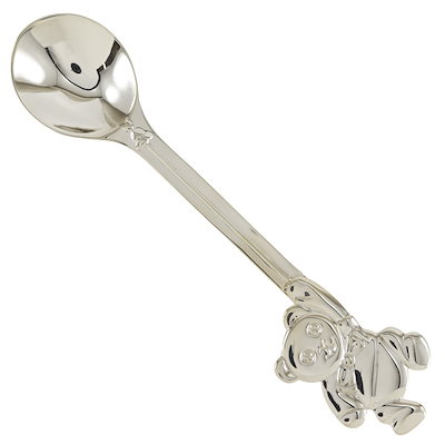Qoo10] Tiffany ベビースプーン テディベア カトラリー