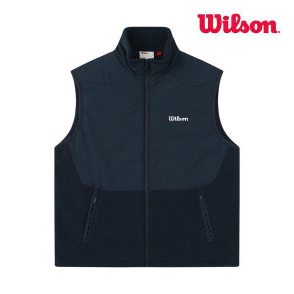 男性エースカーブハイブリッドベストダークネイビー(W254001TVEO1DNY-SC)