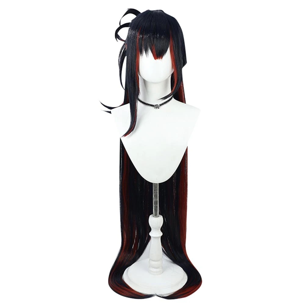 バーチャルYouTuber　Vtuber　にじさんじ　Mika Melatika (ミカメラティカ)　Black Strap　コスプレウィッグ