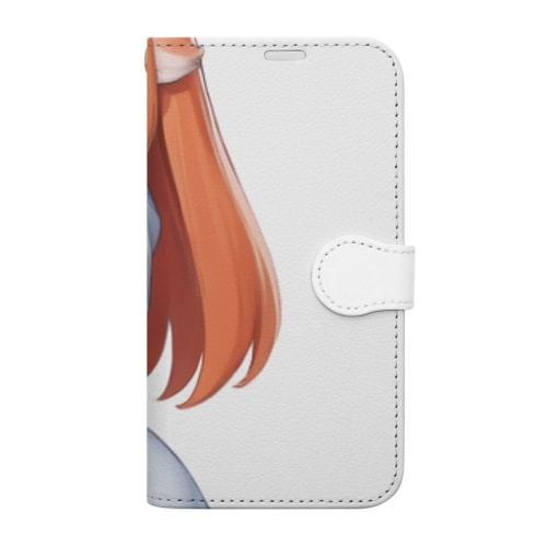 【文字入れ可能受注生産】プレリードッグの女の子　レイチェル 手帳型スマホケース