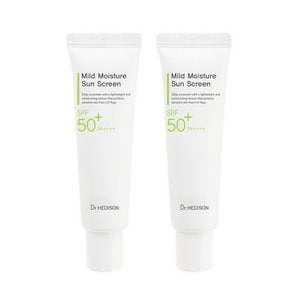 マイルド 水分 日焼け止め SPF 50+ PA++++ 50ml x 2個 (鎮静/弾力/保湿/栄養供給/活力/しわ防止)