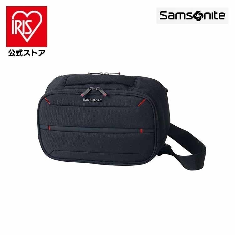 SAMSONITE サムソナイト ビジネスバッグ 斜め掛け ショルダーバッグ 通勤用 仕事用 多機能 メンズ ブランド ショルダーバッグ ブラック サムソナイト 147330-1041