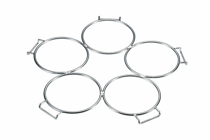 新越ワークス デカてぼ専用リングゆで麺用鍋-16cm用 10153