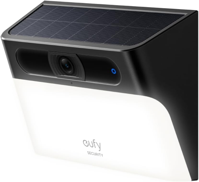 Anker Eufy Solar Wall Light Cam S120 (ライト付き屋外防犯カメラ）【ソーラーセキ