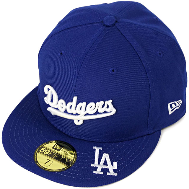 キャップ ロサンゼルス・ドジャース [14307685] 59FIFTY メンズ・レディース 帽子 MLB ダークロイヤル