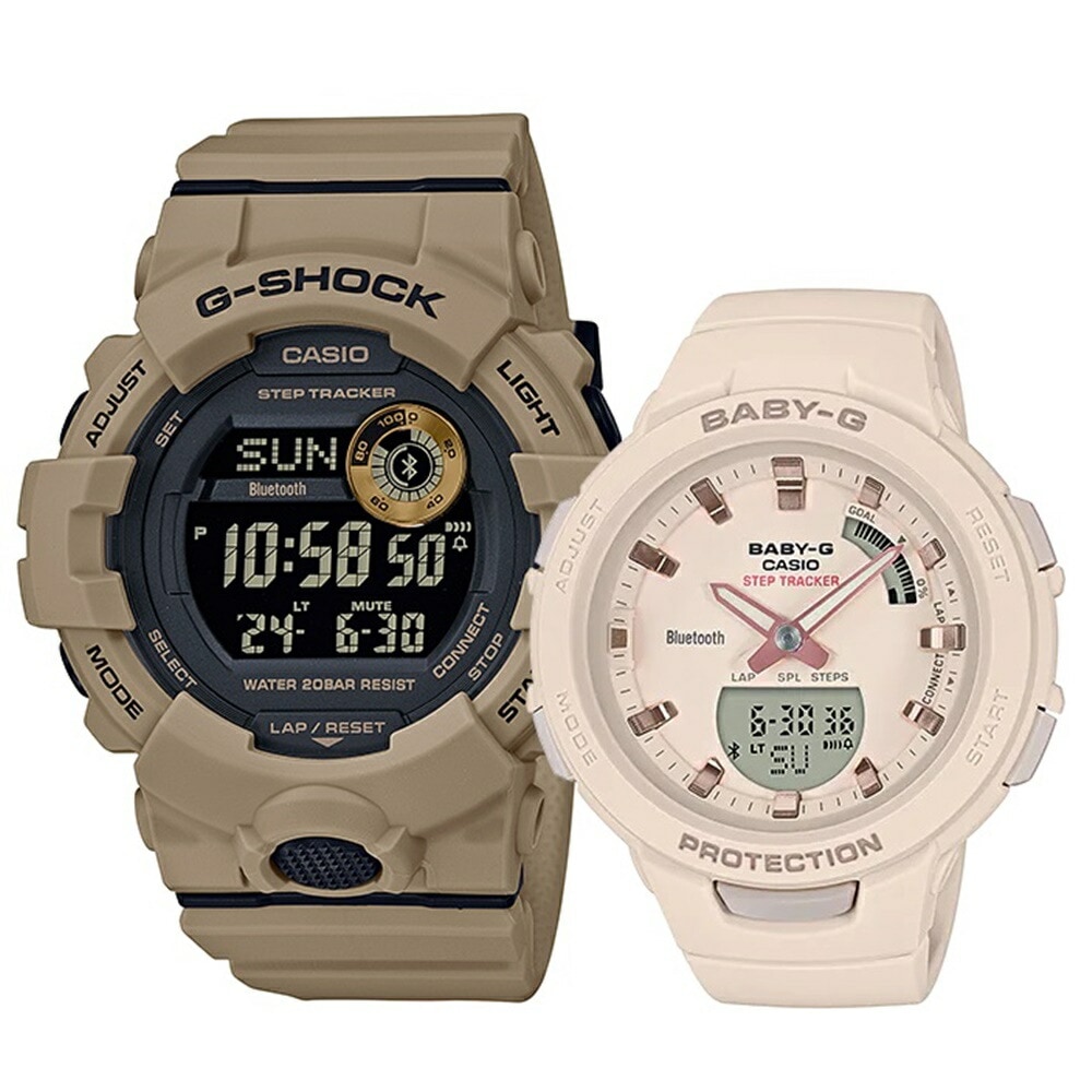 G-SHOCK BABY-G ペアウォッチ Gショック スポーツ トレーニング 歩数計測 ランニング Bluetooth 彼氏 彼女 かっこいい かわいい ジーショック ベビージー gbd-800uc 22,896円