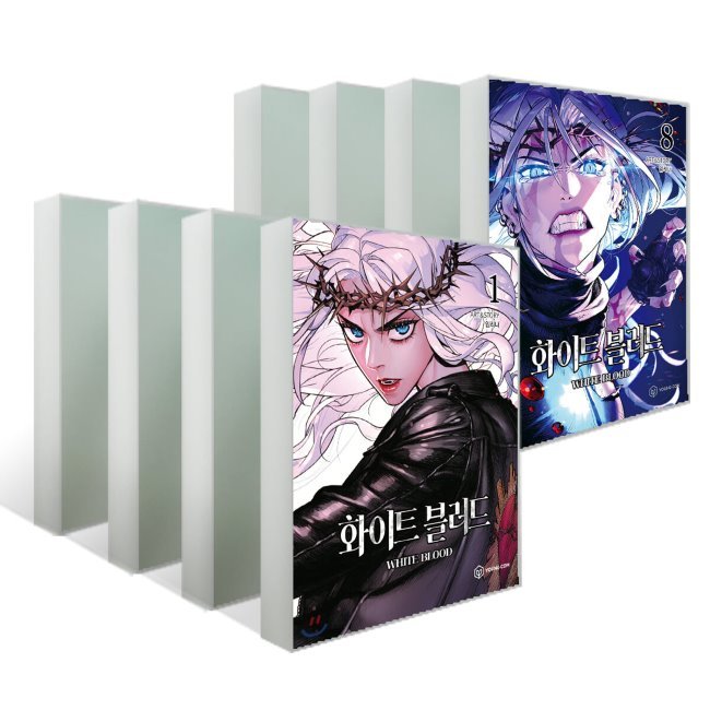 ホワイトブラッド18+ブックケースセット 韓国語版 韓国 漫画 コミック ハングル マンガ