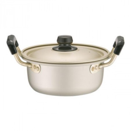 アカオアルミ しゅう酸 実用鍋 (硬質) 18cm AZT8702