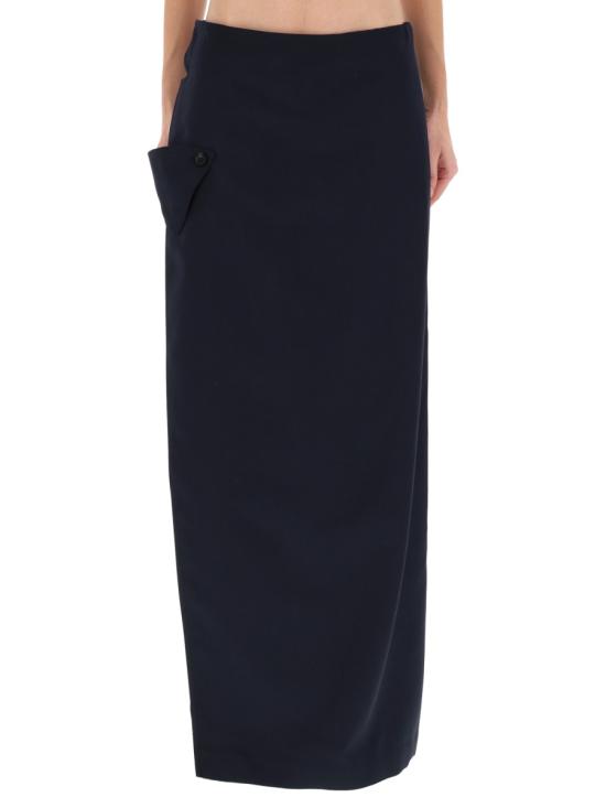 JEAN PAUL GAULTIER Women Straight Pants TR035 W04059 BLUE