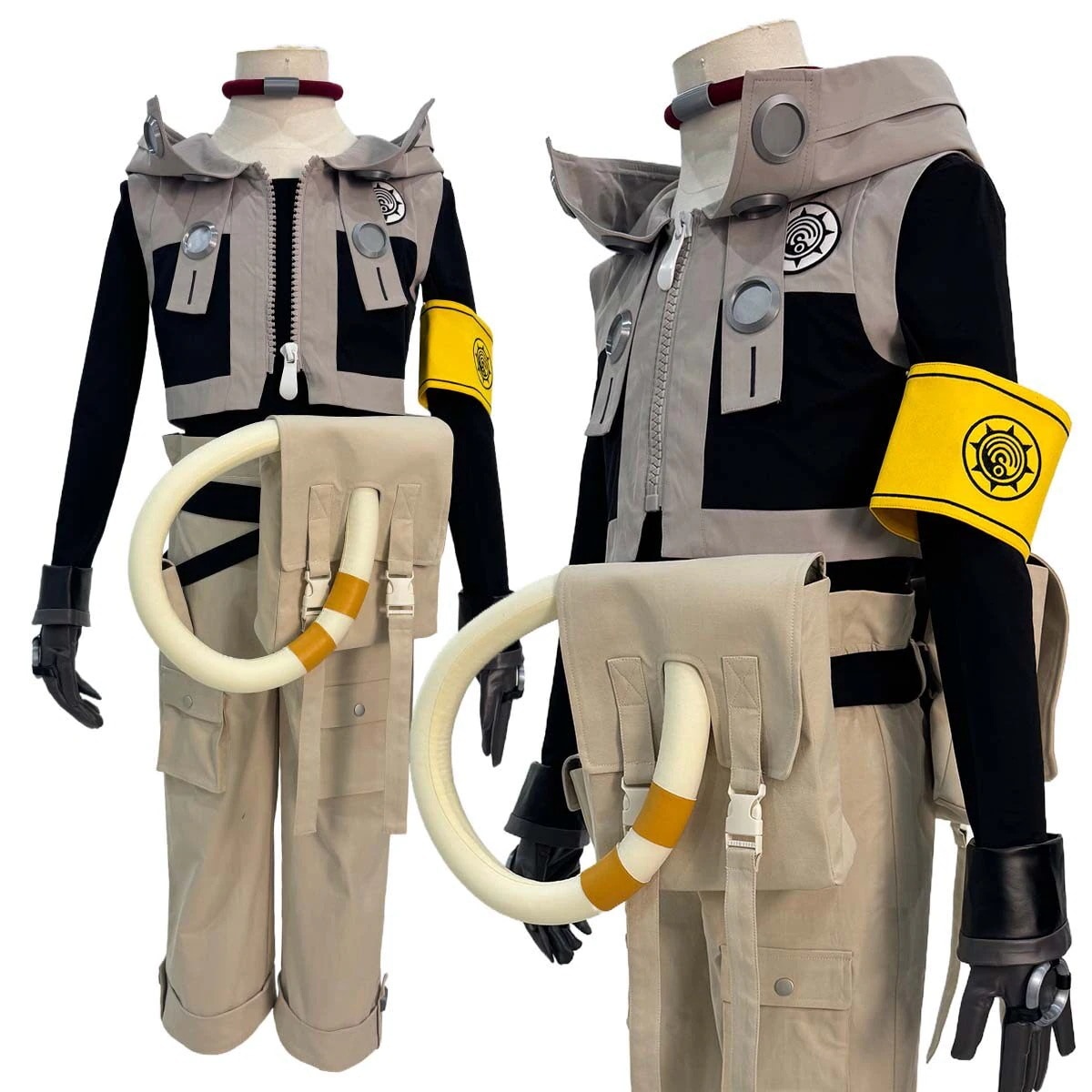 [2026 新作]HOLOUNCOSER ガチアクタ ルド コスプレ 衣装 バッグ付 フルセット C服 仮装 ハロウィン アニメ