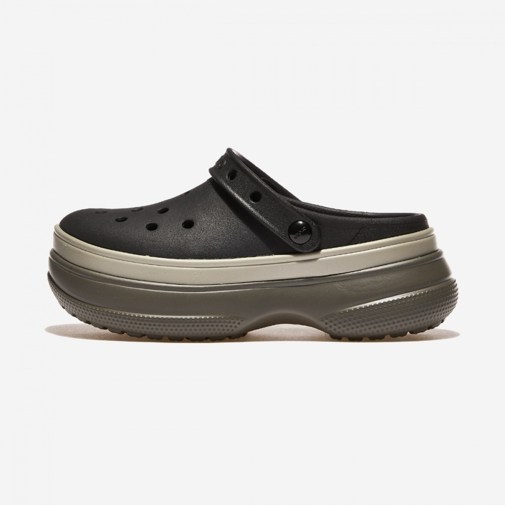 クロックス クラシックスタックドクロッグ CRS211355-BLACK