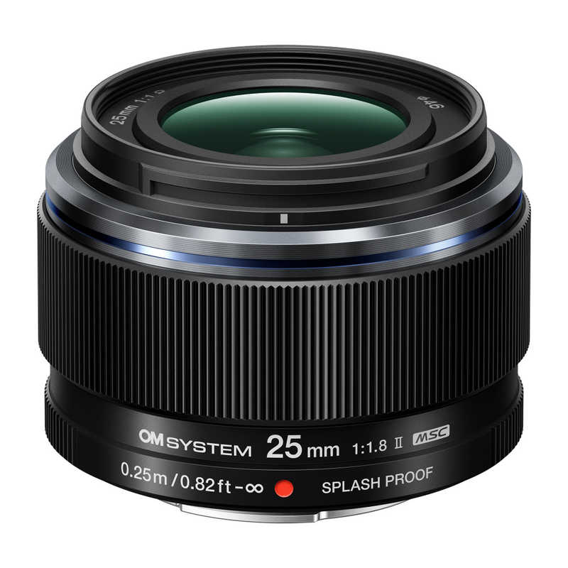 OMSYSTEM　カメラレンズ M.ZUIKO DIGITAL 25mm F1.8 II （ マイクロフォーサーズ / 単焦点レンズ ） 　25mmF1.8II