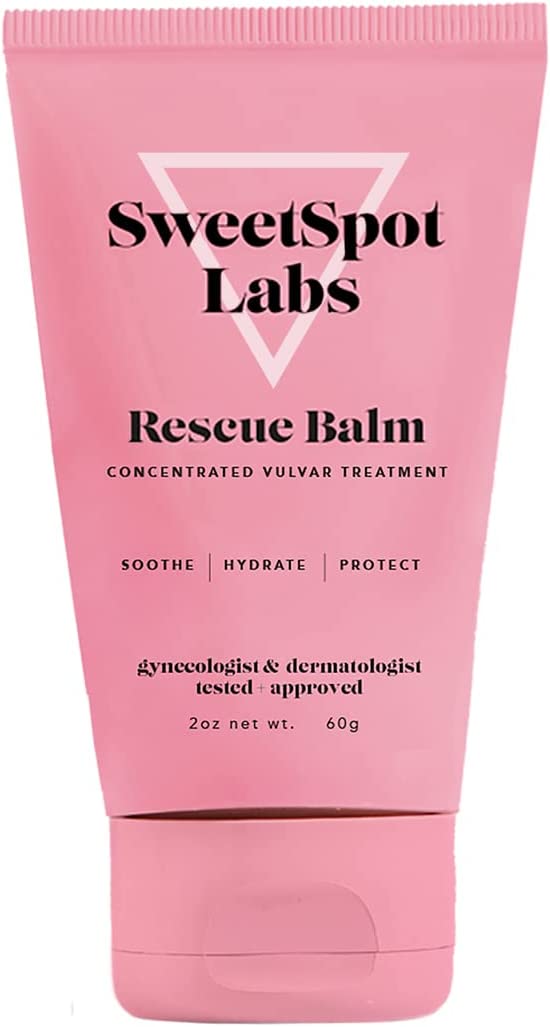 【SweetSpot Labs レスキュー バーム】コロイド状オートミールで女性らしい乾燥炎症かゆみを軽減更年期障害イースト菌感染症摩擦カミソリ負けをサポート0.06kgの外陰バーム