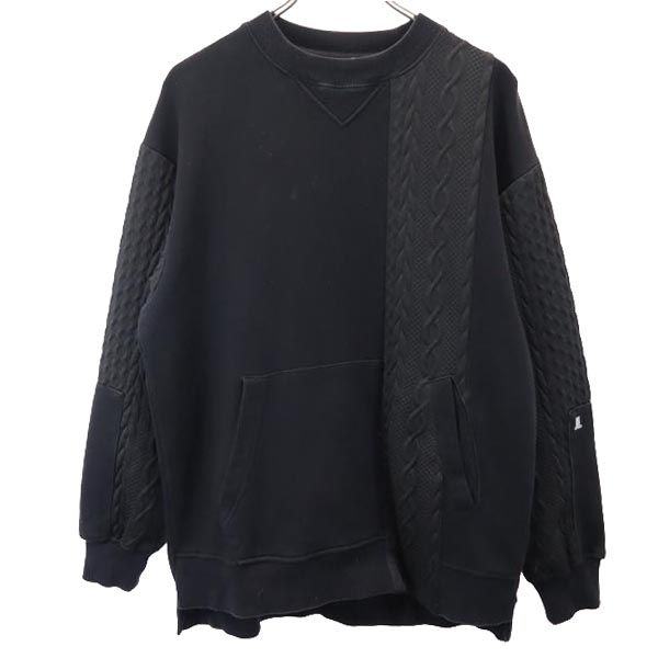 長袖 トレーナー 48 ブラック系 カットソー レディース