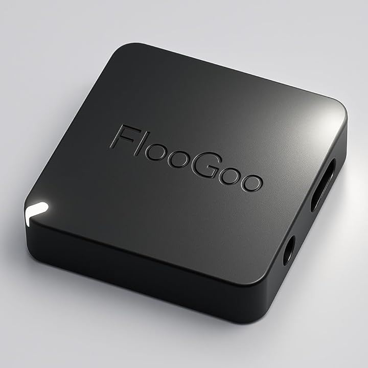 FMA121 Bluetooth デュアルモードオーディオアダプター aptX Lossless 低遅延ゲーミング Auracast TX/RX LEオーディオ USB (ブラック)