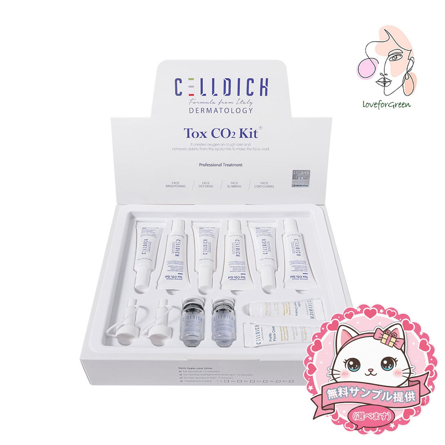 Tox CO2キット - 肌バランスを整える炭酸ケアセット + オールインワンキット