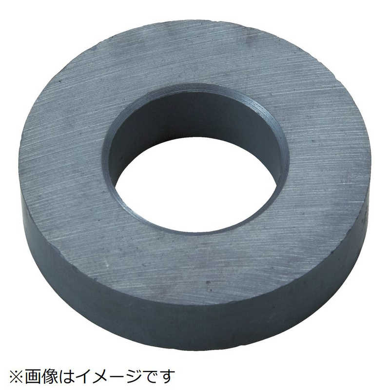 トラスコ中山　フェライト磁石 外径55mmX厚み12mm 10個入り　TF55RA10P