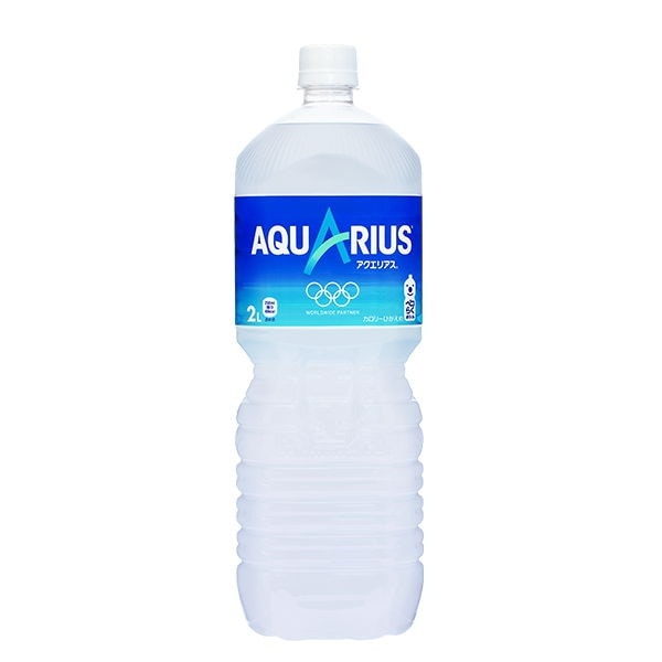 アクエリアス 2L スポーツ飲料 ペコらく ペットボトル 2ケース 12本入