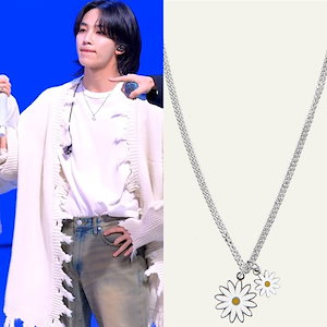 【ReinSein】★SEVENTEEN ジョシュア 着用★デイジーネックレス SEVENTEENジョンハン、ジョシュア着用] daisy daisynecklace