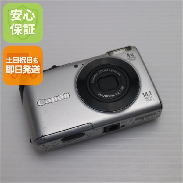 美品 PowerShot A2200 シルバー Canon デジカメ 102