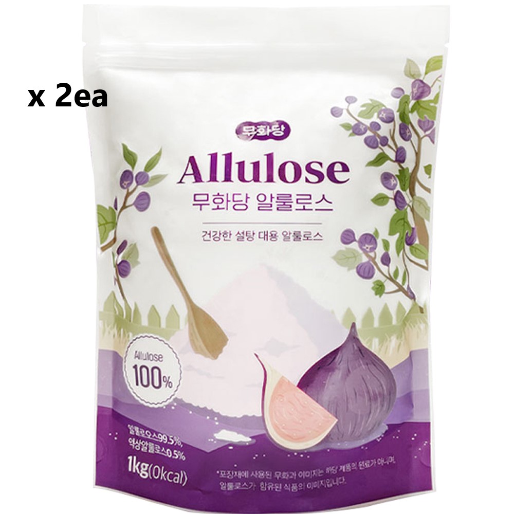イチジクアルロース1kg x 2ea