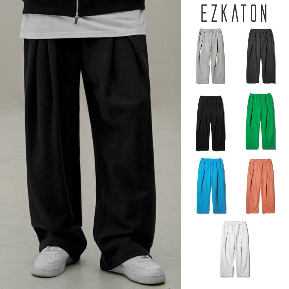 [EZKATON] Inverted wide training pants