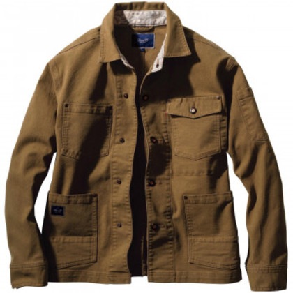 桑和 1472-00 長袖カバーオール Sサイズ ライトブラウン(87) Dandy Dad