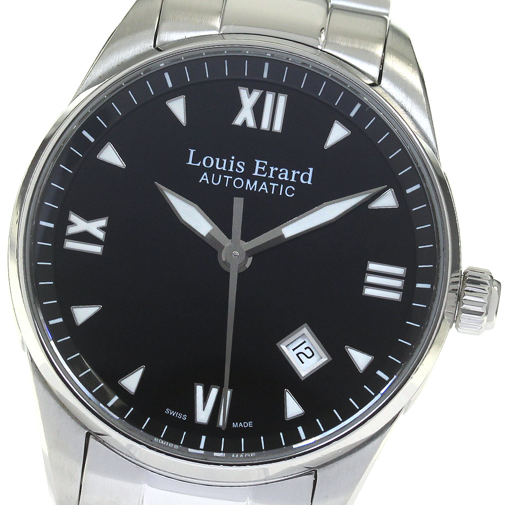 ルイエラール Louis Erard LE69101AA02.BMA19 ヘリテージスポーツ デイト 自動巻き メンズ 箱保証書付き_818367【中古】