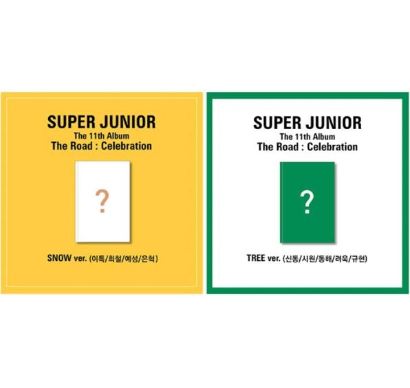 特典 [2種セット] SUPER JUNIOR 11集アルバムVOL.2 THE ROAD:CELEBRATION