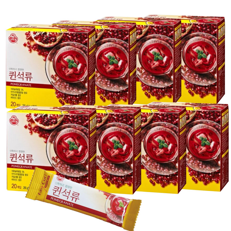 （オットギ）クイーン ザクロ茶 (20包粉末スティック) x 【8箱】 オトギ ザクロ 健康茶 韓国お茶 韓国茶　ザクロ　ザクロジュース