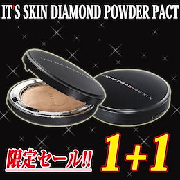 「イッツスキン」再登場!!1+1 / ダイヤモンドパウダーパクト/きれきら肌に演出SPF25 PA++ / 12g/ Its Skin Diamond Powder