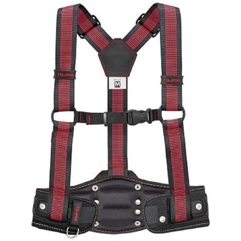 TJMデザイン　タジマ サスペンダーリミテッド M ラインアカ ドウアテCRXセット　YPLMCRX-LRE