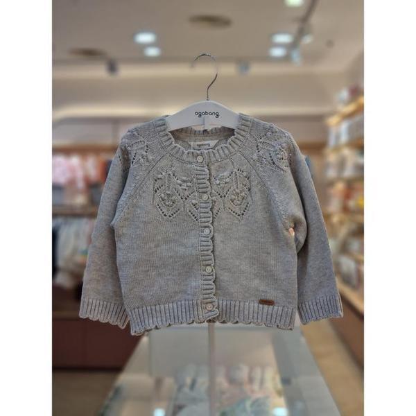 セーブゾーン06 シャーロット透かし編みカーディガン 01S731J452 (S41032951)