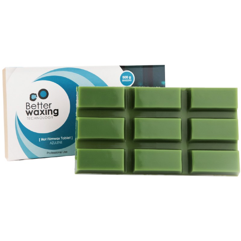 バレルワックス ハード タブレット アズレンワックス 除毛剤 敏感部位 顔面用 500g 1個