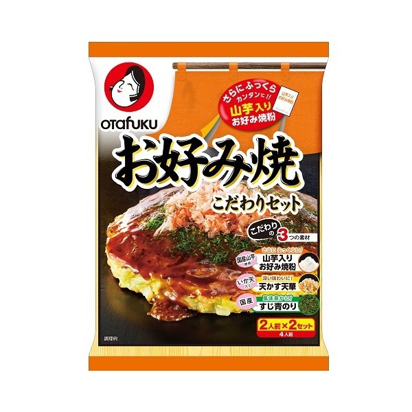オタフク お好み焼こだわりセット 4人前 x12 メーカー直送