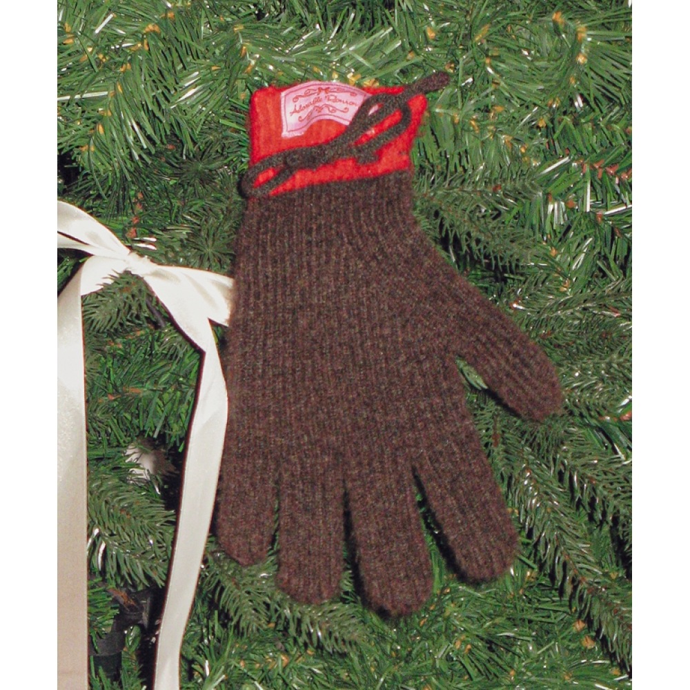 ロンロンリボングローブブラウン 8,030円