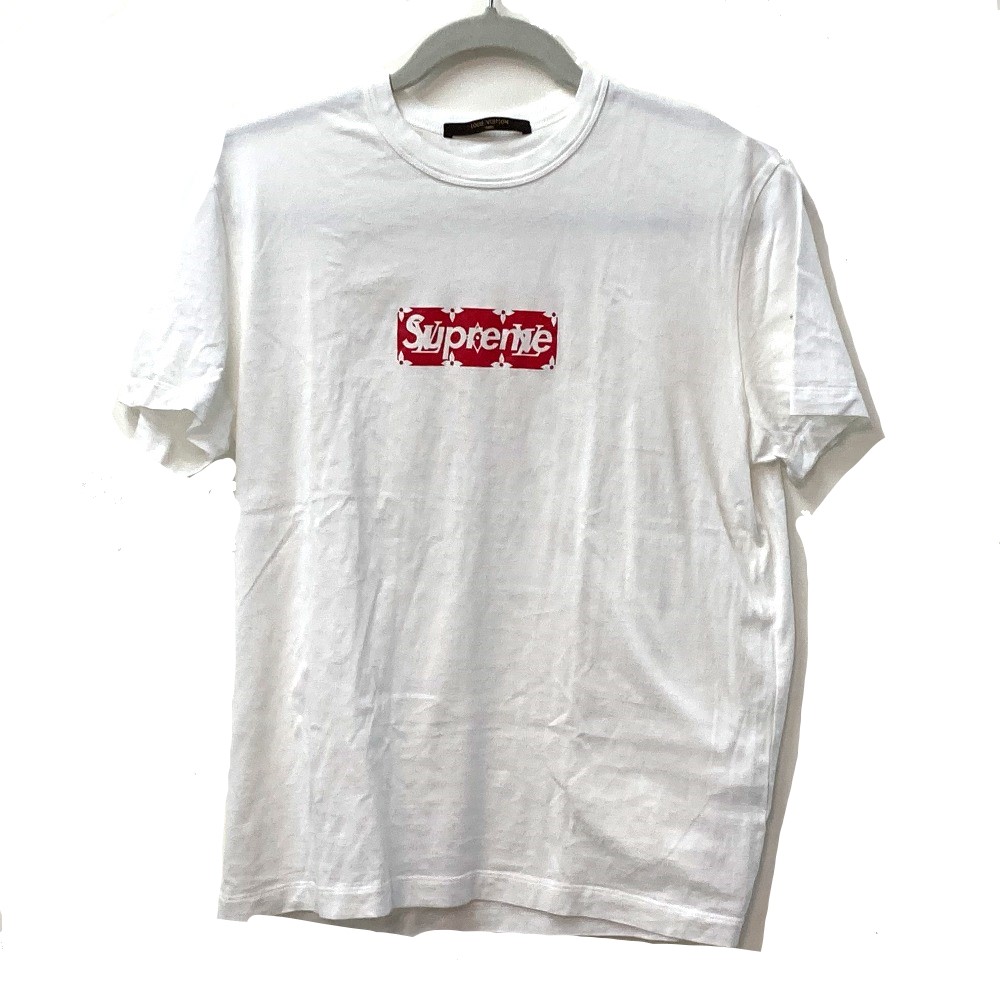 半袖Ｔシャツ LOUIS VUITTON SUPREME シュプリーム ボックスロゴ アパレル アパレル トップス コットン ホワイト