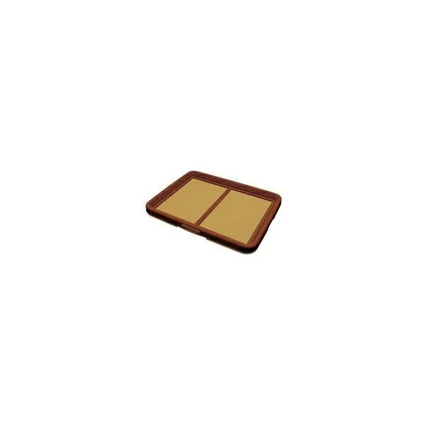 【1ケース】【お取り寄せ対象品】ペティオ 片手でらくらく ドッグトレー ブラウン ワイド(1コ入)[ペティオ(Petio)] *6個