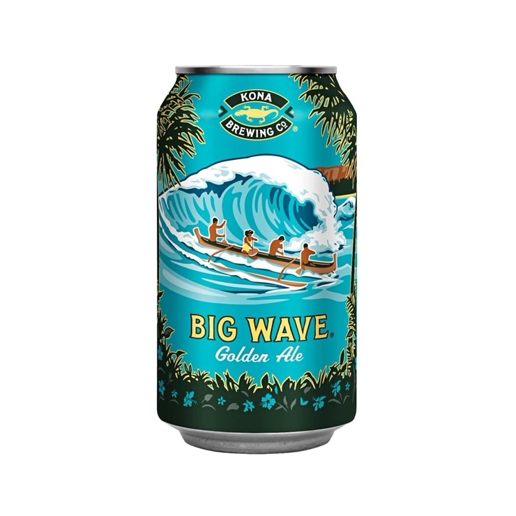 【業務用】ビッグウェーブ　ゴールデンエール（缶）4.4% 355ml ×24缶セット 瓶ビール ハワイ　コナビール　業務用