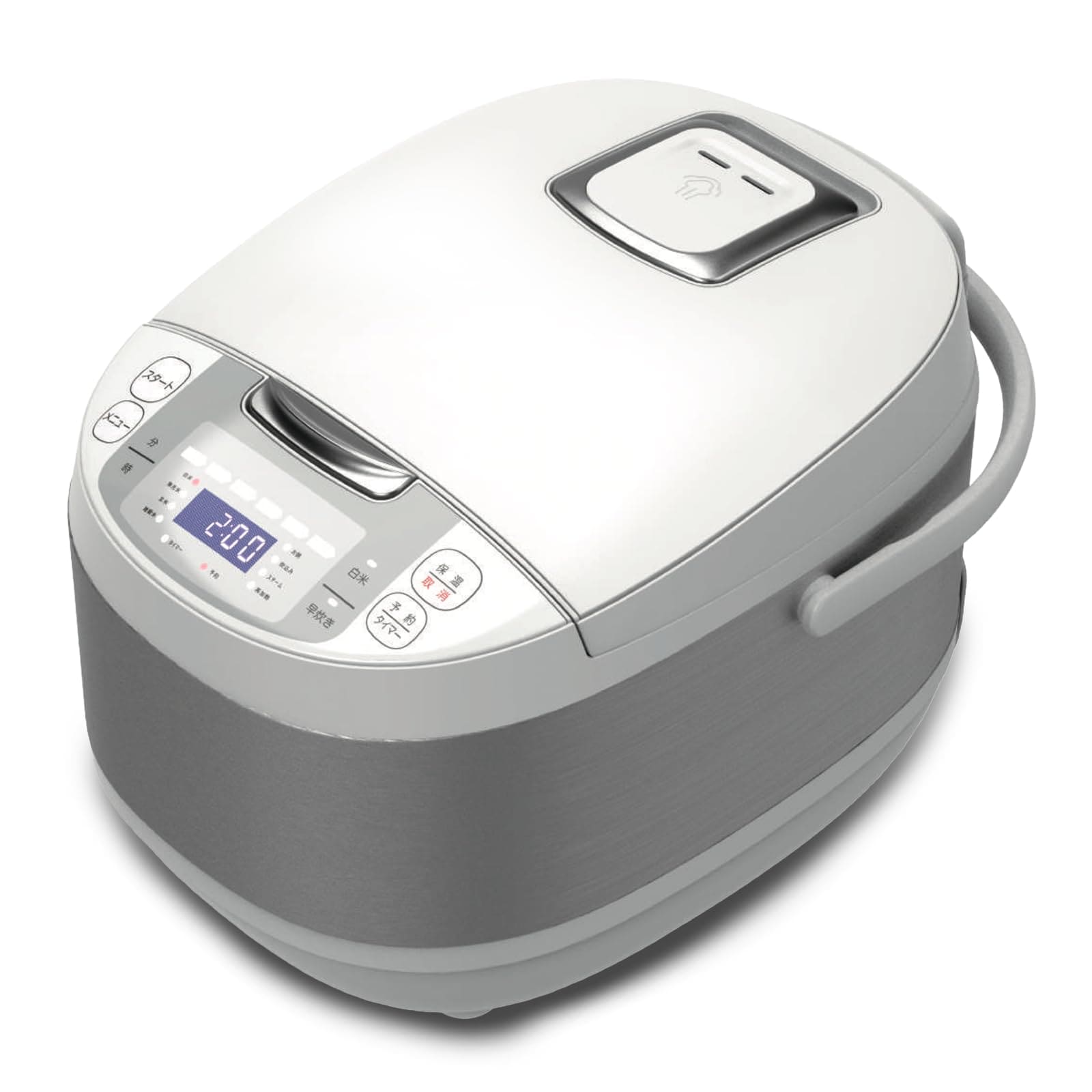 【プラス30日延長保証】Modere 多機能炊飯器 一升 マイコン式 一升炊き 10合 9種のメニュー スチーム皿付属 簡単 シンプル 美味しい モード 蒸し料理 白米 玄米 無洗米 おかゆ 炊き込み