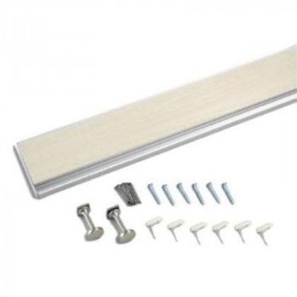 ベルク MR418 ハンギングレール アイボリー 0.9m 813091