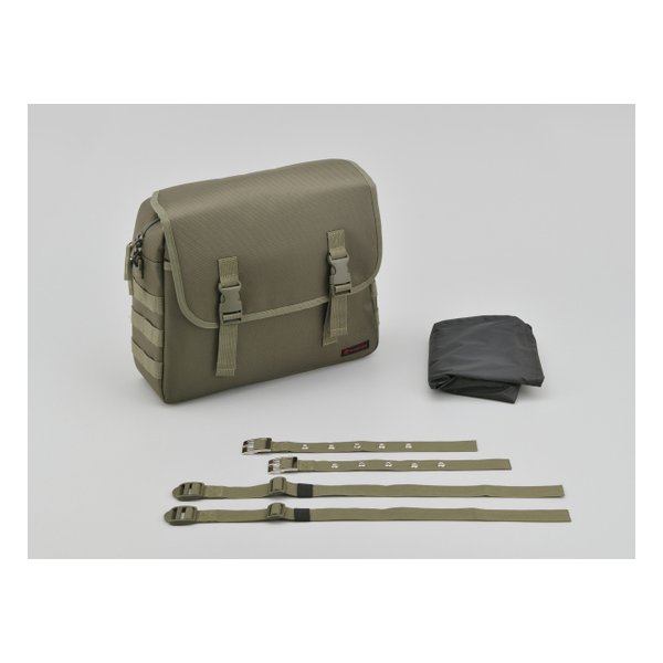 サイドバッグ 10L サドルバッグ DHS-24 グリーン D30819