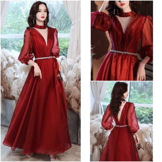 【取寄：納期2週間】演奏会ドレス ロングドレス 結婚式ドレス イブニングドレス スリムフィット ロングスカート