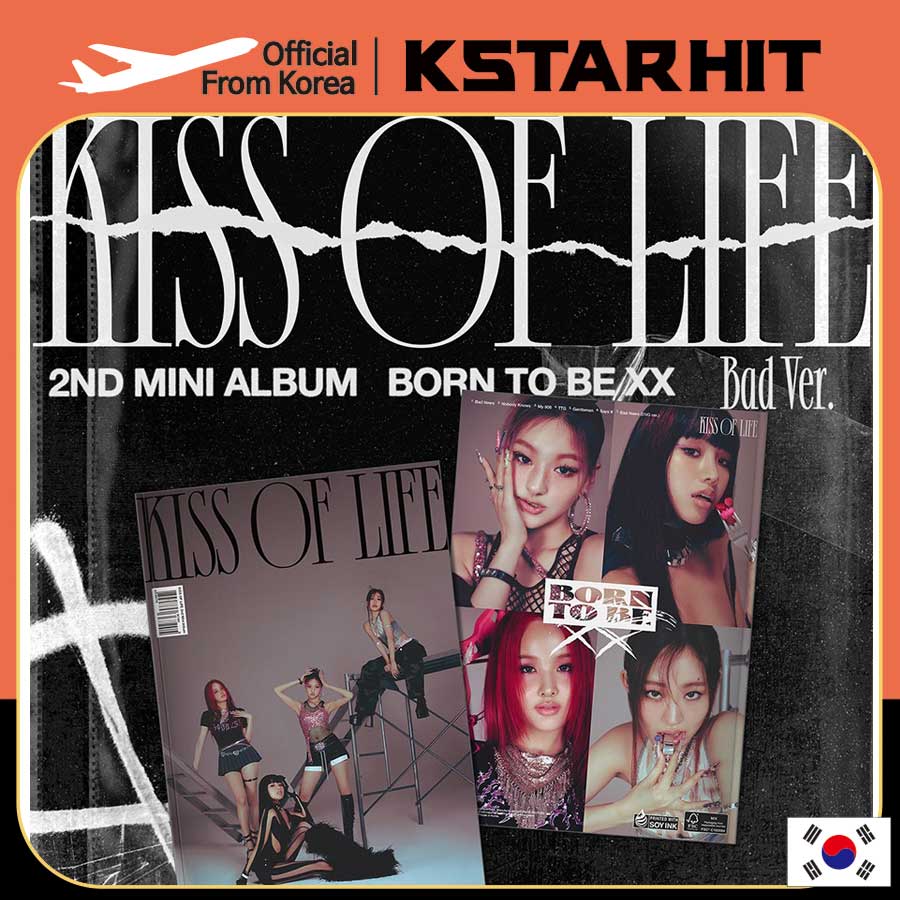 (2種セッ) KISS OF LIFE - Born to be XX (2ndミニアルバム)