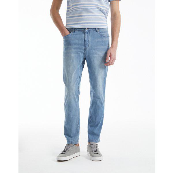 [24SS] [クリアランス][定番商品]ブルーウォッシング綿混紡デニムパンツ WMPA4BC42B1