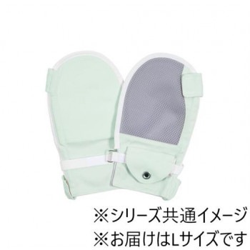 フドーてぶくろ 横入れ グリーン L 106745
